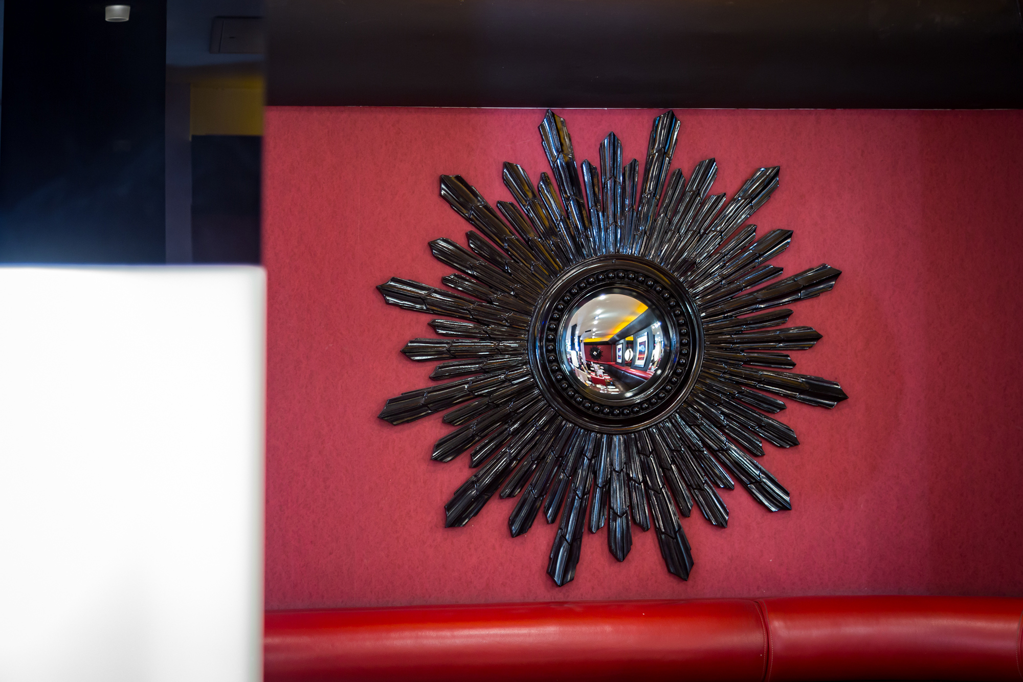 Restaurant seating area