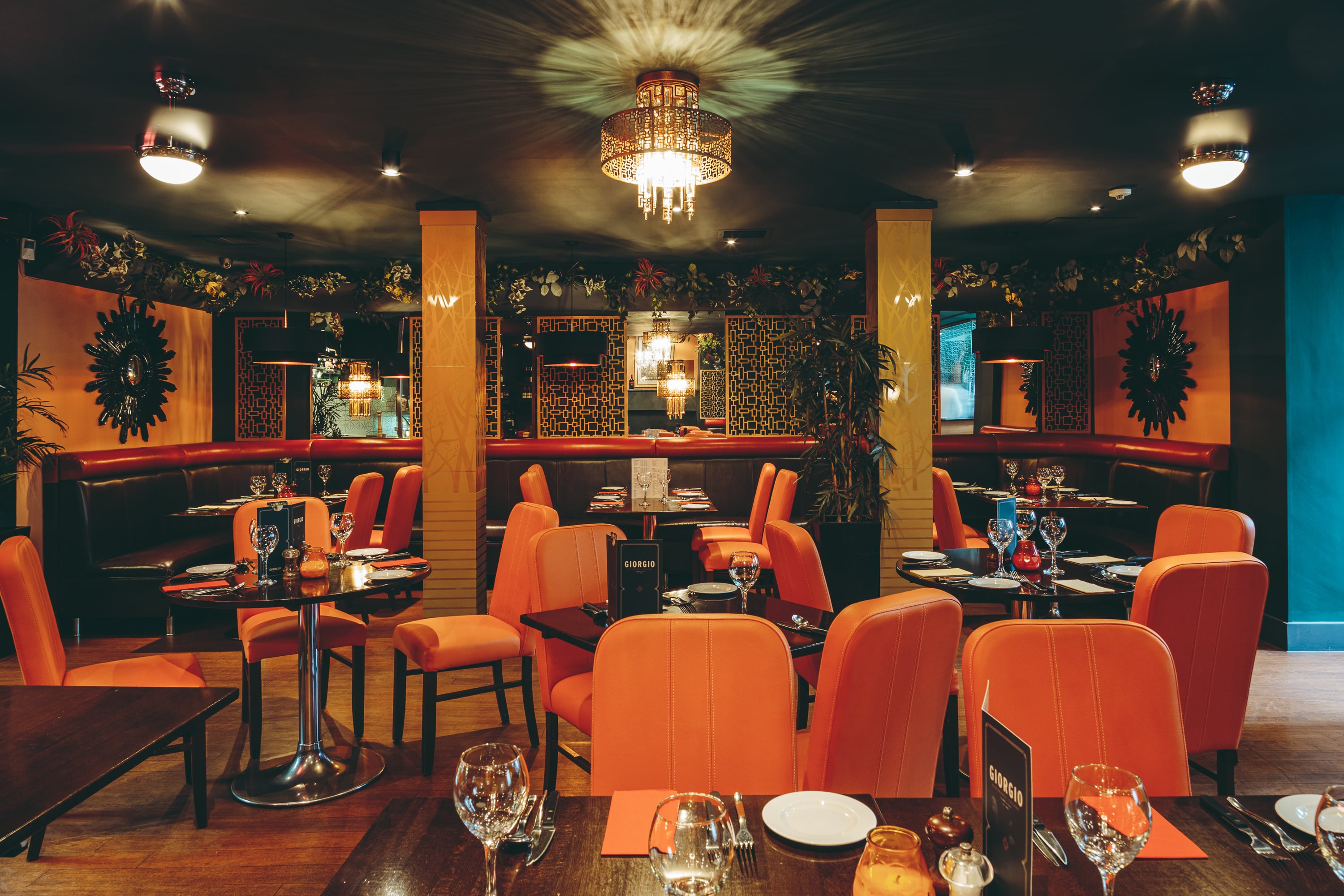 Giorgio Restaurant Manchester interior