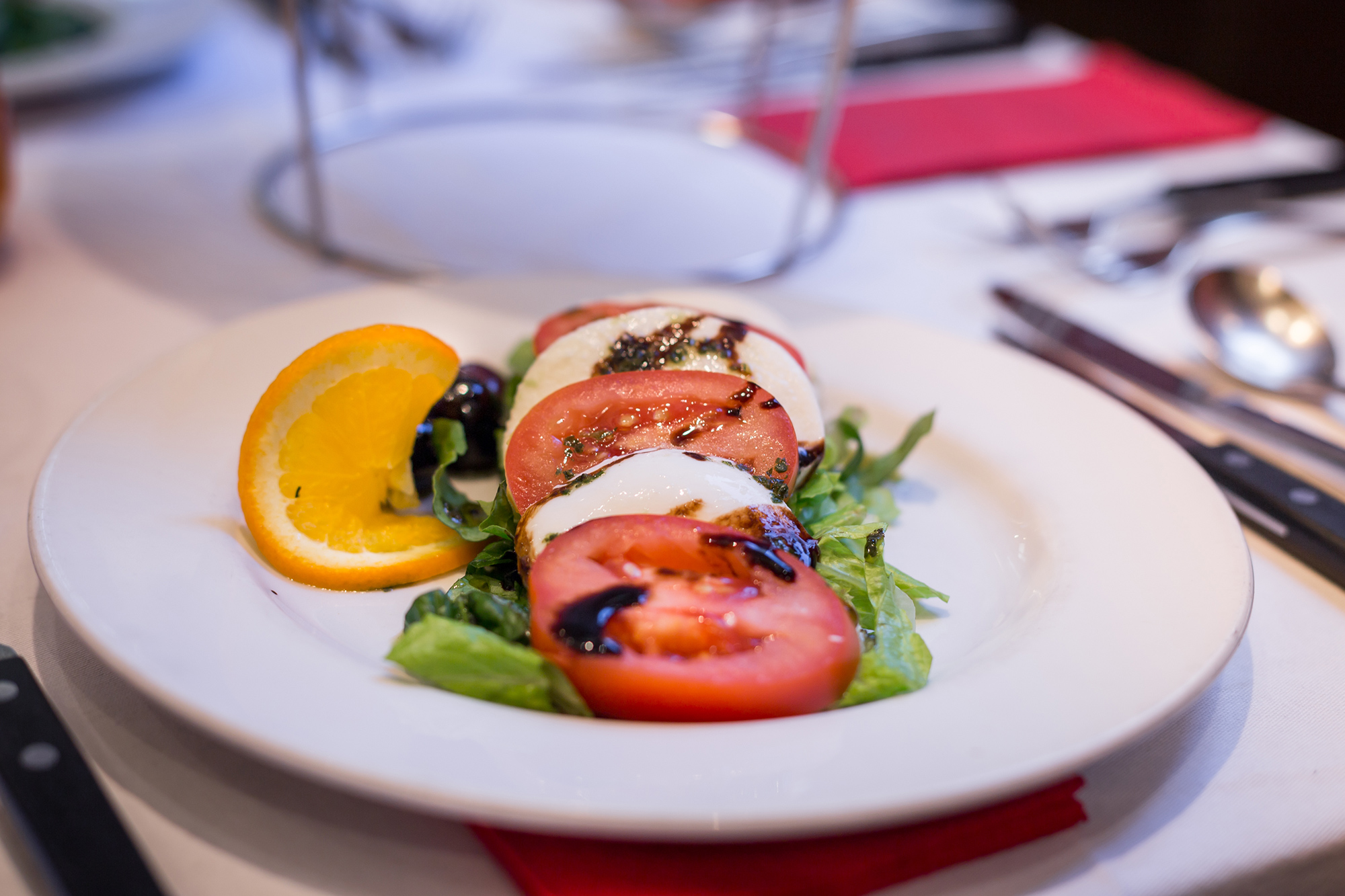 Gourmet Italian plates