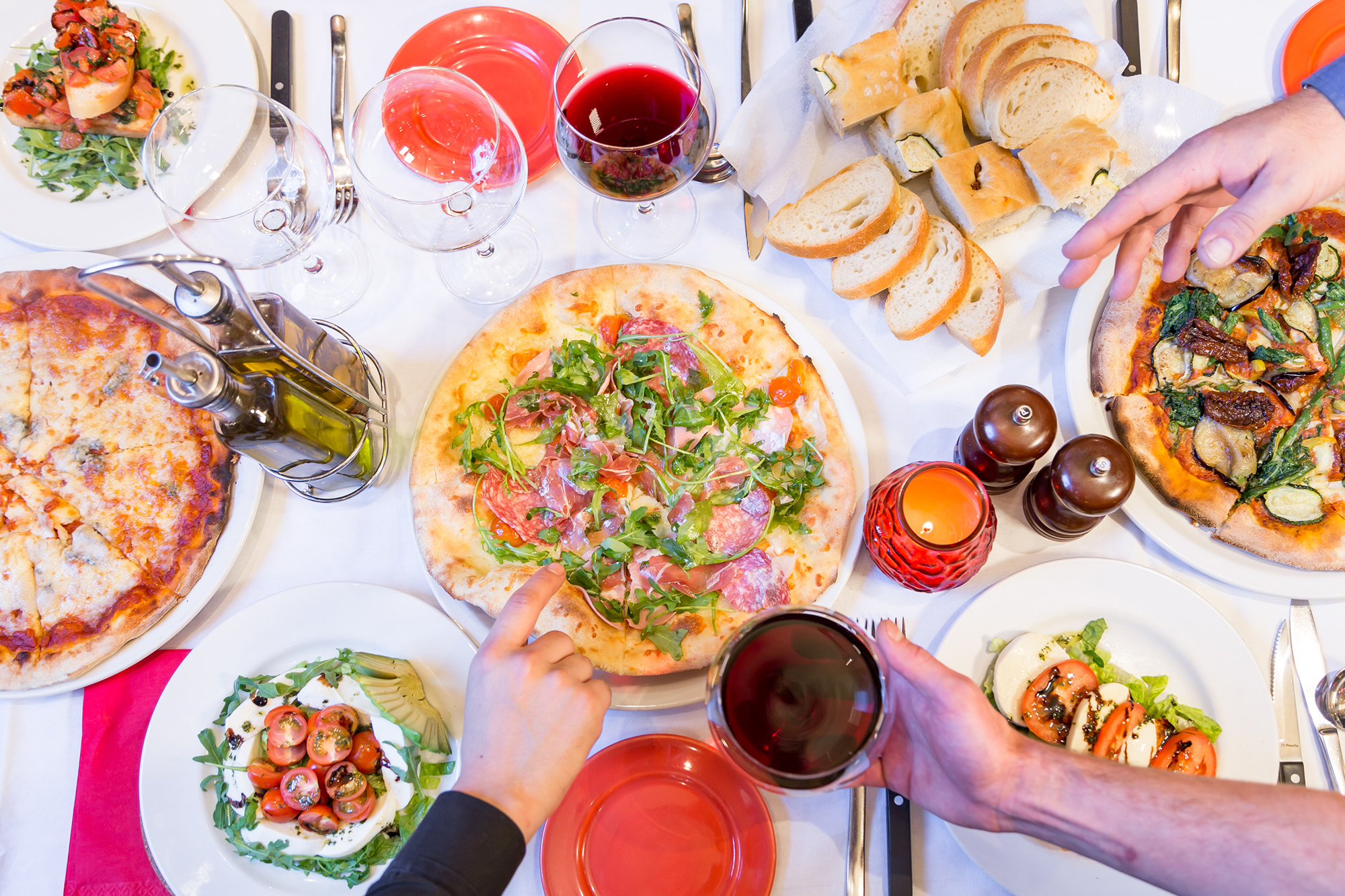 Authentic Italian cuisine at Giorgio Restaurant